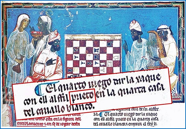 Alfonso X-Libro de ajedrez-Alfil prieto